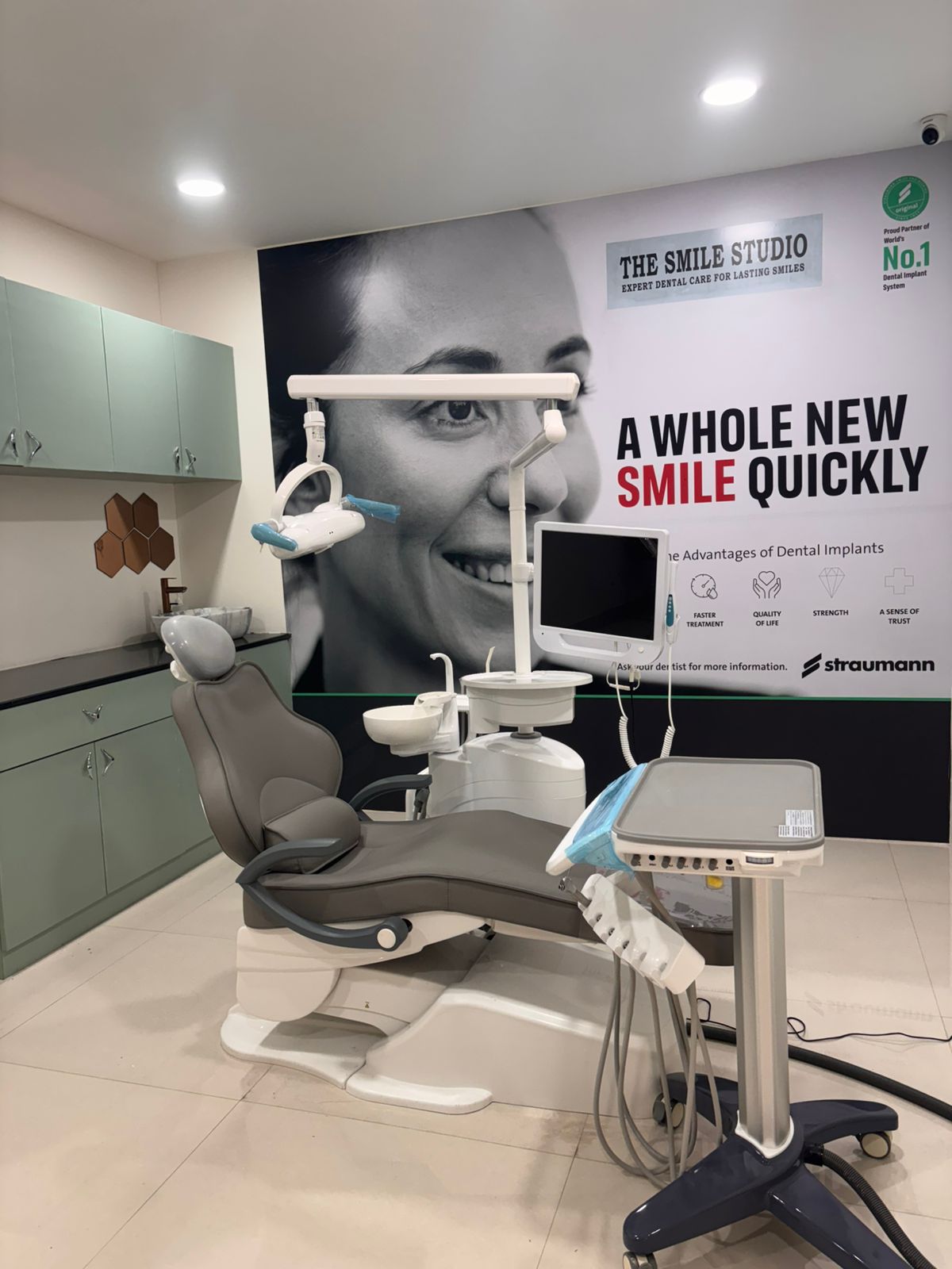 State-of-the-art treatment room with advanced equipment